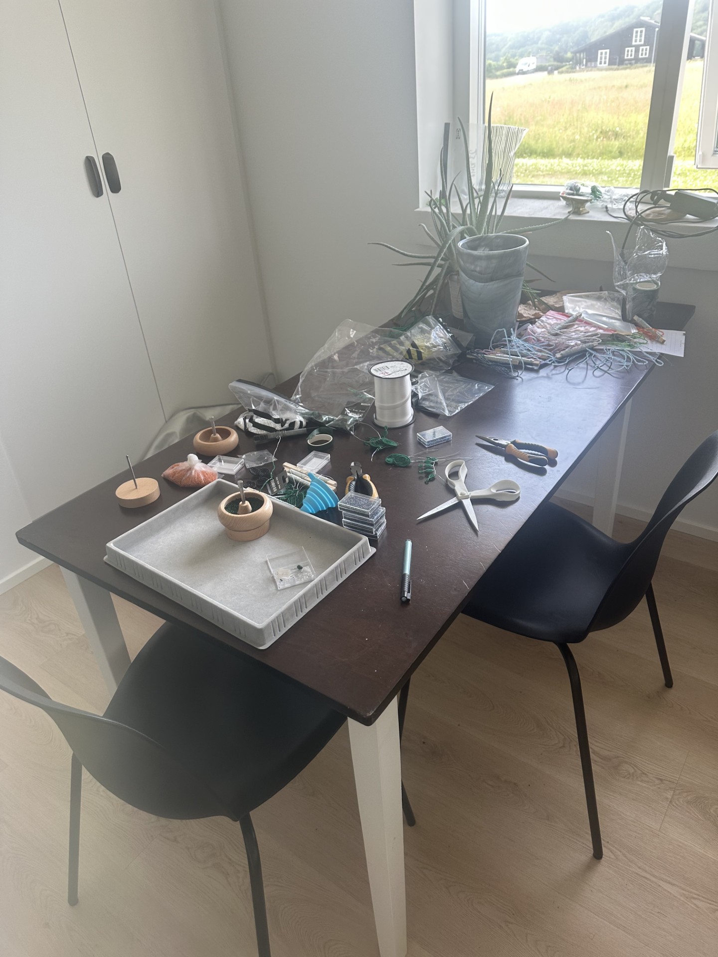 Perleredskaber og detaljer